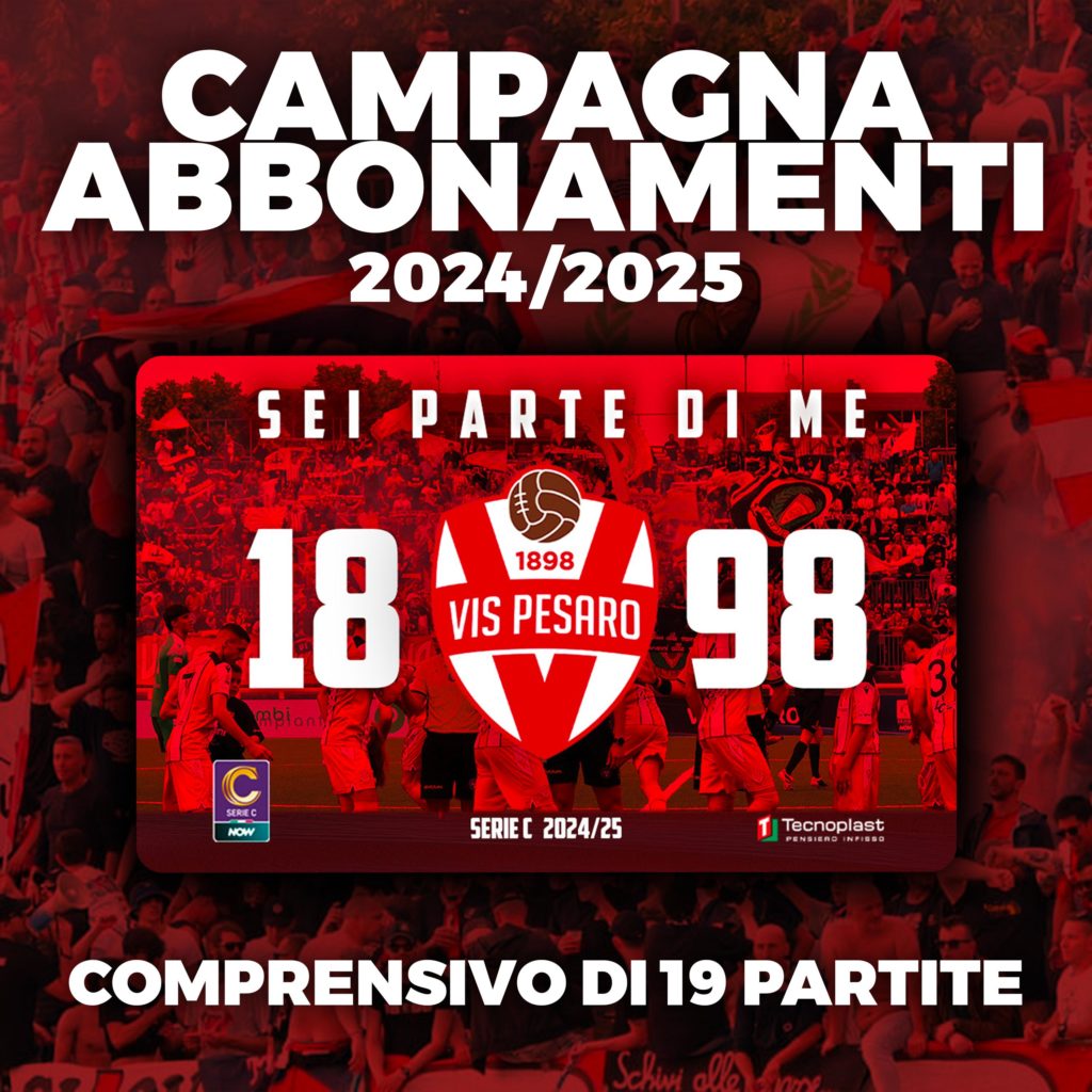 campagna abbonamenti 2024 2025